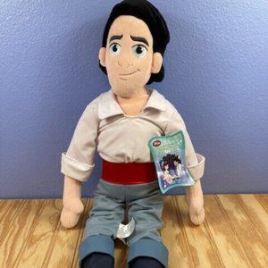 Disney's The Little Mermaid_21" Prince Eric_Stuffed Plush Doll w/tags_Rare